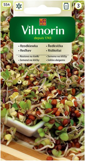 Semená reďkovky na klíčky 20g