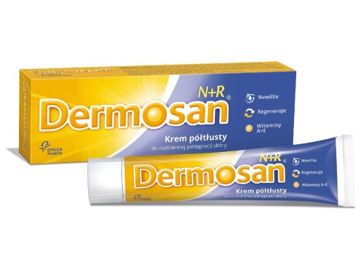 Dermosan 0 SPF hydratačný krém na tvár na deň a noc 40 ml