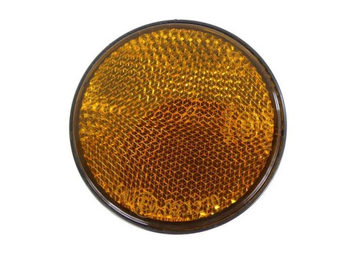 ORANŽOVÝ OKRUHOVÝ REFLEKTOR SCHVÁLENIE E9