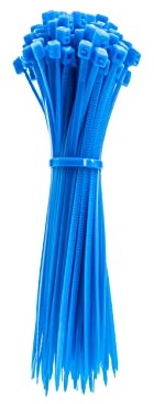 100ks SVIEČKOVÉ VIAZAČKY MODRÁ 4,8X450