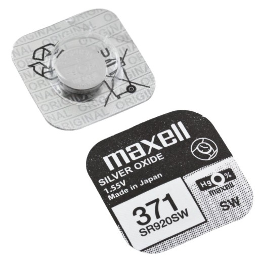 Batéria SR920SW 371 pre MAXELL Watch Silver Button 1 kus Originál