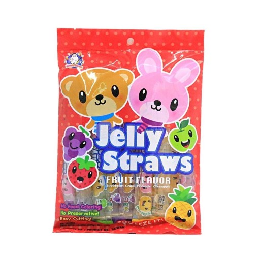 Vrecúško so slamkami ABC Bear and Bunny 300g