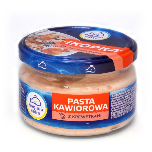Kaviárová pasta s krevetami Wodnyj Świt 160g