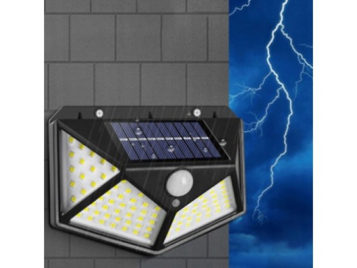 SOLÁRNA LAMPA 100 LED S SÚMRAKOVÝM SENZOROM POHYBU BATMAN