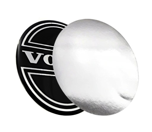 Silikónový emblémový odznak 60mm pre Volvo 6cm