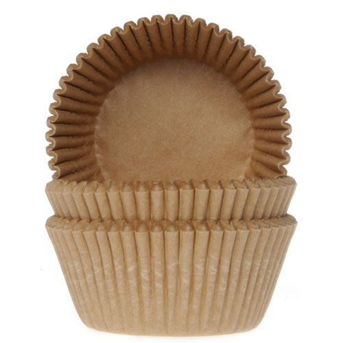 Košíčky na muffiny - kraft, 50 ks.
