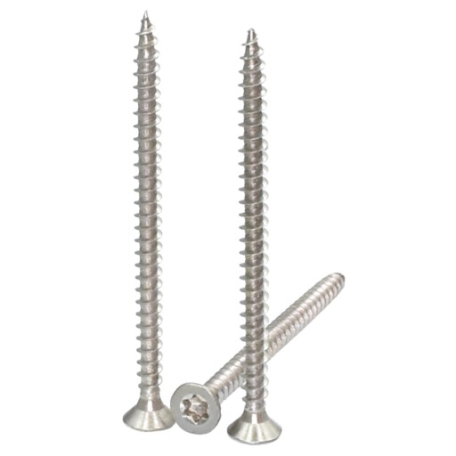 4x60 skrutka do dreva TORX kužeľ, nerez A2, 100 ks
