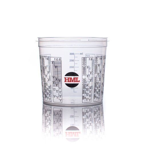 Maliarsky hrnček s odmerkou 385ml HML