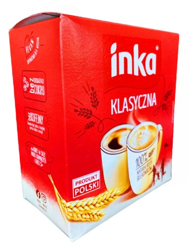 INKA klasická instantná cereálna káva bez pridaného cukru PRL Grana 150g