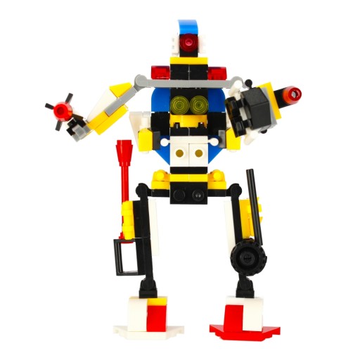 STAVEBNÉ BLOKY pre CHLAPKOV 6 rokov 40 prvkov ROBOT 3v1 alleBLOX