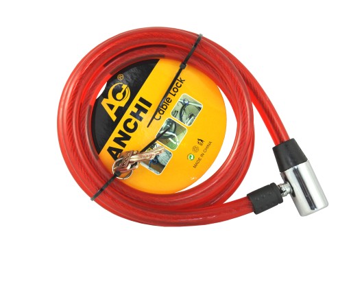 Zámok na bicykel Strong Lock 140 cm 2 kľúče