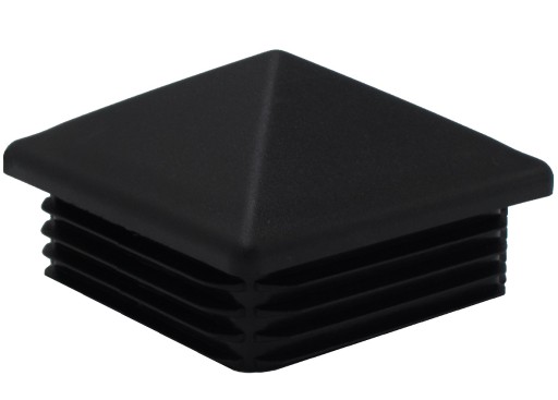 KRYCÍ ZÁSTRČKA OBÁLKA ZÁSTRČKA PRE STĹPOVÝ PROFIL 80x80 ČIERNA