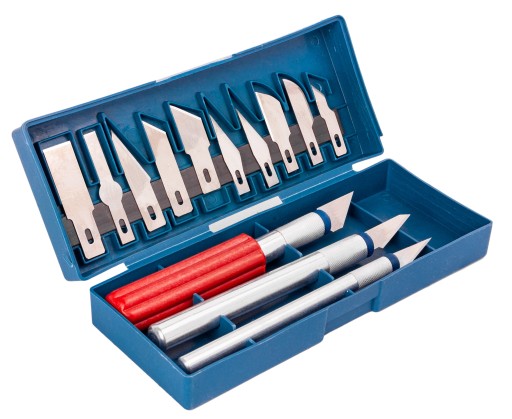 SCALPEL SADA MODELOVACÍCH NOŽOV SCALPEL 13 ks