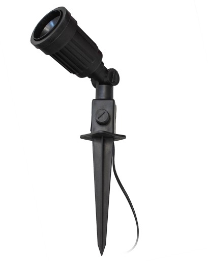 Nárazová záhradná lampa Jumi čierna
