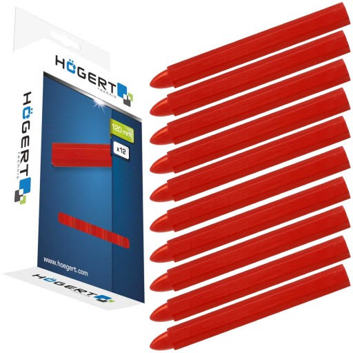 Modrá technická krieda 120mm 12ks Hogert HT3B776