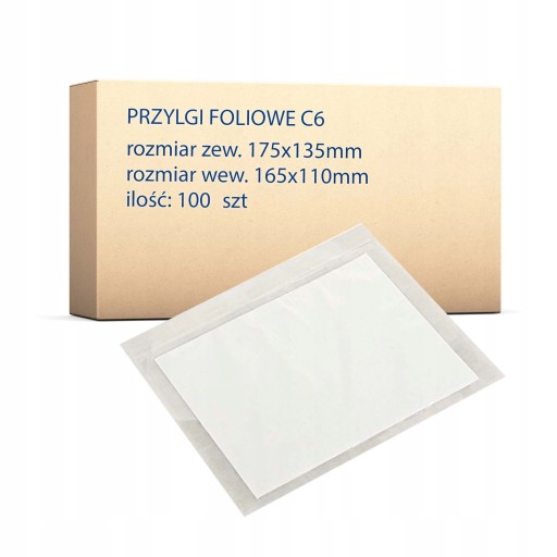 FÓLIOVÉ OBÁLKY Klokan falcovaný C6 100 ks