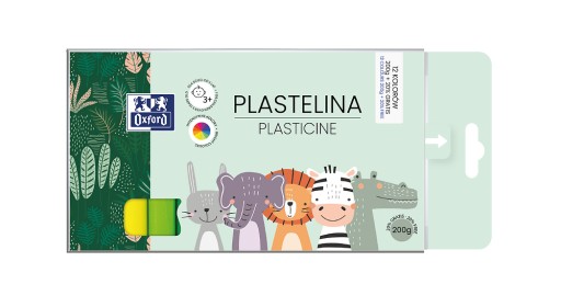 OXFORD KIDS PLASTICINE 12 FAREB
