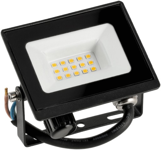 Halogénový LED reflektor 10W 4500K SLIM 2v1 s možnosťou pripojenia senzora