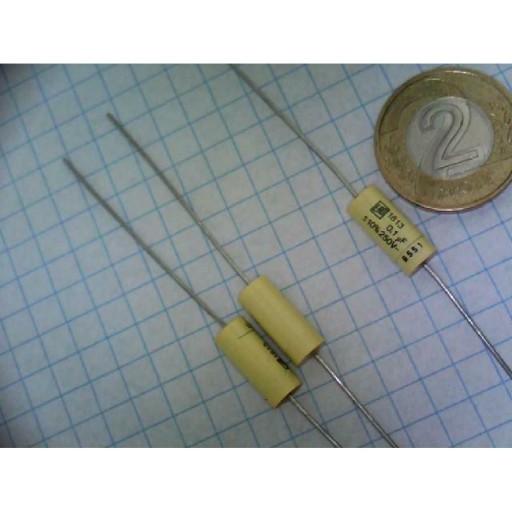 Kondenzátor 100nF 0,1uF 250V ERO MKT1813 Axial x5
