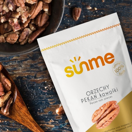 PEKÁNOVÉ Pekanové orechy 250g, NATURAL, ČERSTVÉ kúsky PREMIUM KVALITA 0,25kg