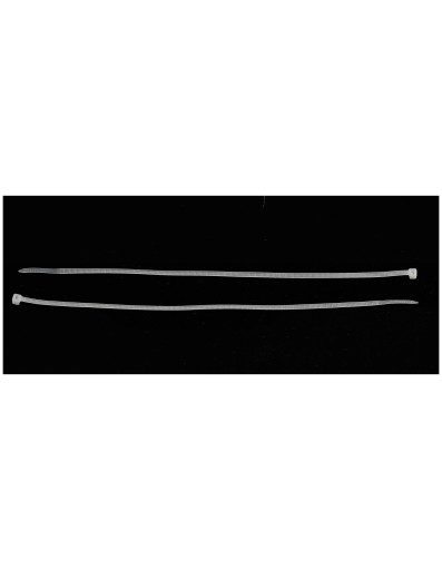 Sťahovacie pásky 4,6x350mm Biele 100 ks