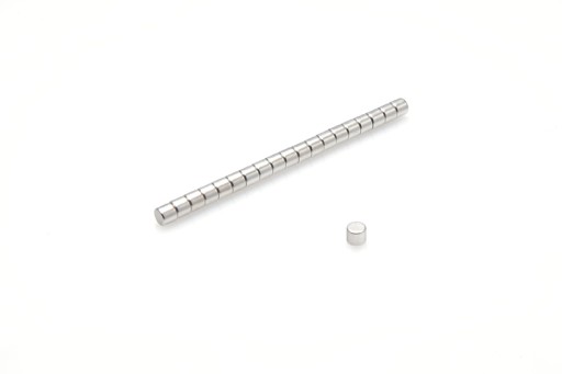 Cylindrický neodymový magnet MW 3,5x3 mm N38 10 ks