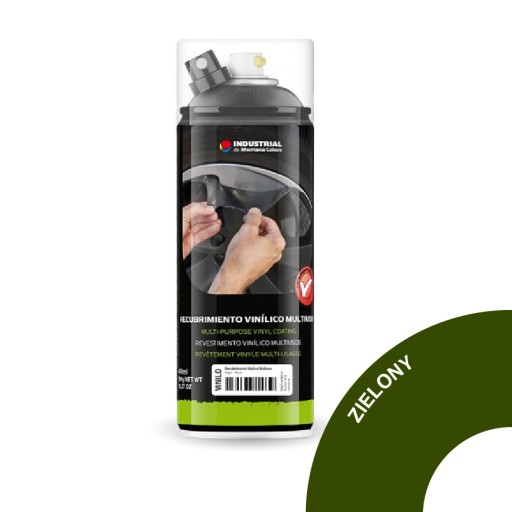Striekacia guma, fólia - 400ml MTN zelená