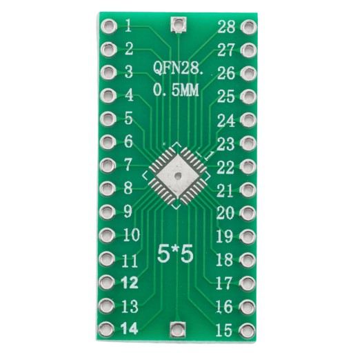 Adaptér QFN28 0,4/0,5 na DIP
