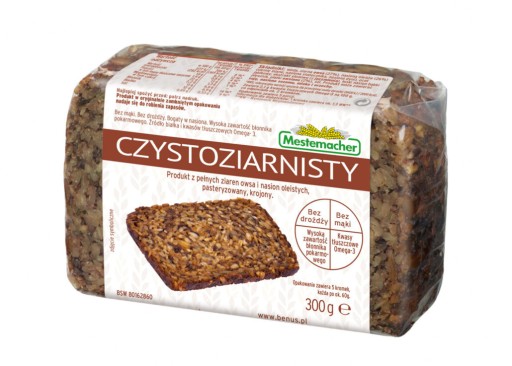 MESTEMACHER PURE GRAIN GRAINS CHLIEB 300G ZRNÁ