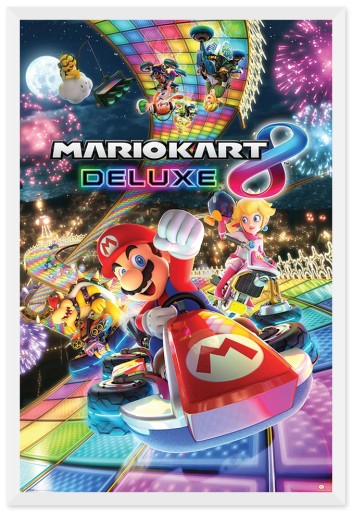 Plagát Mario Kart 8 Deluxe Gaming 61x91,5 cm