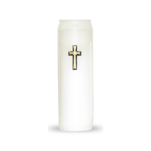 Parafínová vložka do sviečky Decorated Cross 105h
