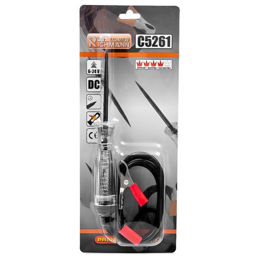 TESTER NAPÄTIA DO AUTA 6-24V PROFESIONÁL RICHMANN C5261.