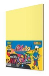 FAREBNÝ PAPIER A4 MIX 10 PASTELOVÝCH FARIEB