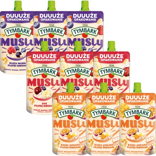 Tymbark müsli proso ovsené vločky mango mučenka 170 g