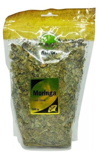 Astron Moringa celé listy 100g