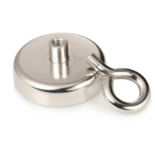 MAGNETICKÝ DRŽIAK SILNÝ NEODYMIOVÝ MAGNET S UCHOM Ø12 mm 2kg