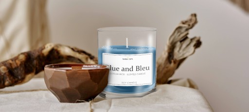 VONNÁ SVIEČKA VONNÁ SVIEČKA Möller SPA - BLU a BLEU PRÍRODNÁ SÓJOVÁ SVIEČKA
