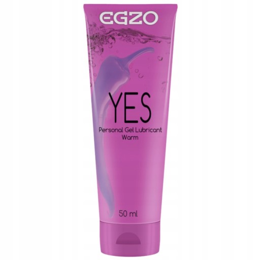 EGZO YES Hrejivý intímny gél ľahká voda 50 ml Sex umocňuje zážitky
