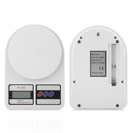 PRESNÁ KUCHYŇSKÁ VÁHA 10kg / 1g DOMÁCA ELEKTRONICKÁ TÁRA LCD + BATÉRIE