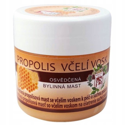 Propolisová masť na kožné problémy Akné Propolisové bylinky 150ml Putorius