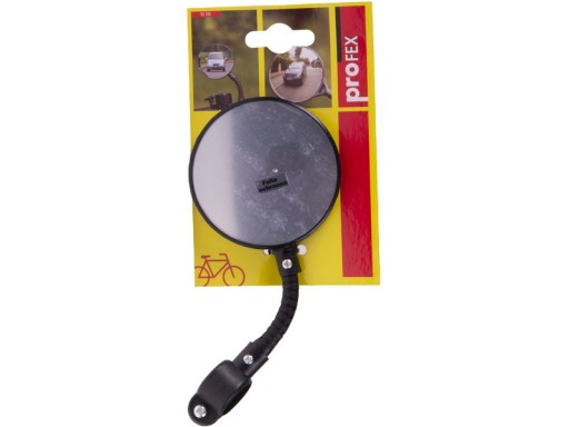 ČIERNE ZRKADLO NA BICYKEL NA RIADITEĽKA