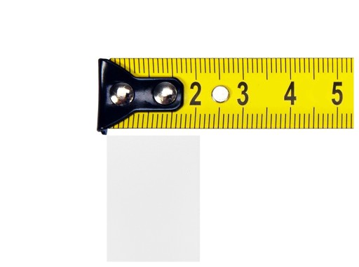 Biela nábytková hrana dyha 21 mm široká DIY