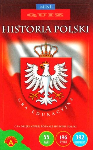 Ceny vzdelávacej hry KVÍZ HISTÓRIA POĽSKA MINI
