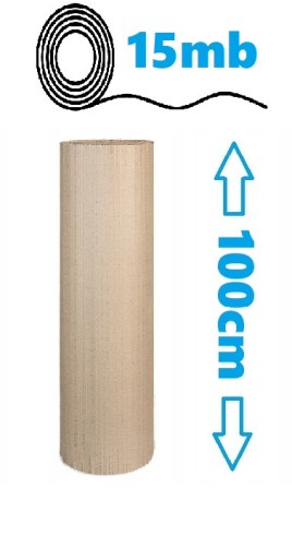 Vlnitá lepenka v kotúči 100 cm (15 metrov)