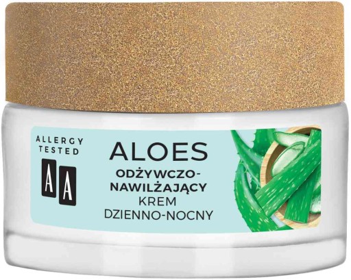 Denný a nočný výživný a hydratačný krém s výťažkom z AA Aloe Vera 50 ml