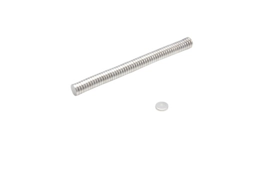 Neodymový magnet valcový MW 5x1 N38 100 ks