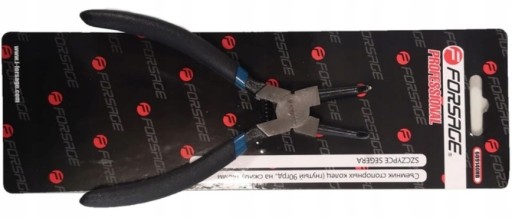 KLIEŠTE NA SADA PRSTENOV VONKAJŠIE OHNENÉ OHNUTÉ 140 MM 90° Forsáž