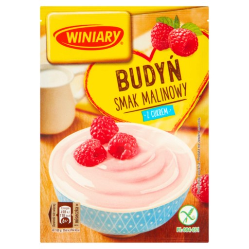 WINIARY Malinový puding 60g