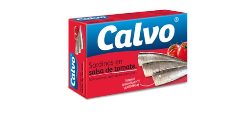 Calvo sardinky v paradajkovej omáčke 120g
