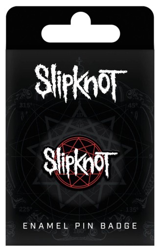 Špendlíky na oblečenie s logom Slipknot na batoh
